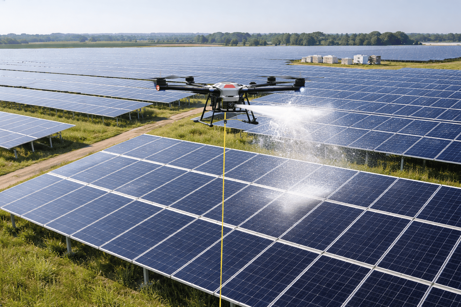 D-PV em instalação industrial