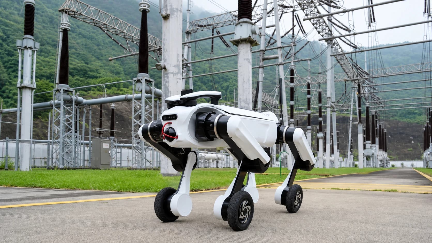 RB160W em inspeção de subestação elétrica