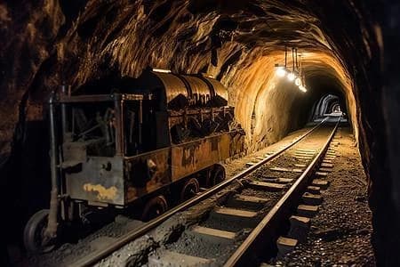Túnel industrial como cenário de inspeção do RB160W